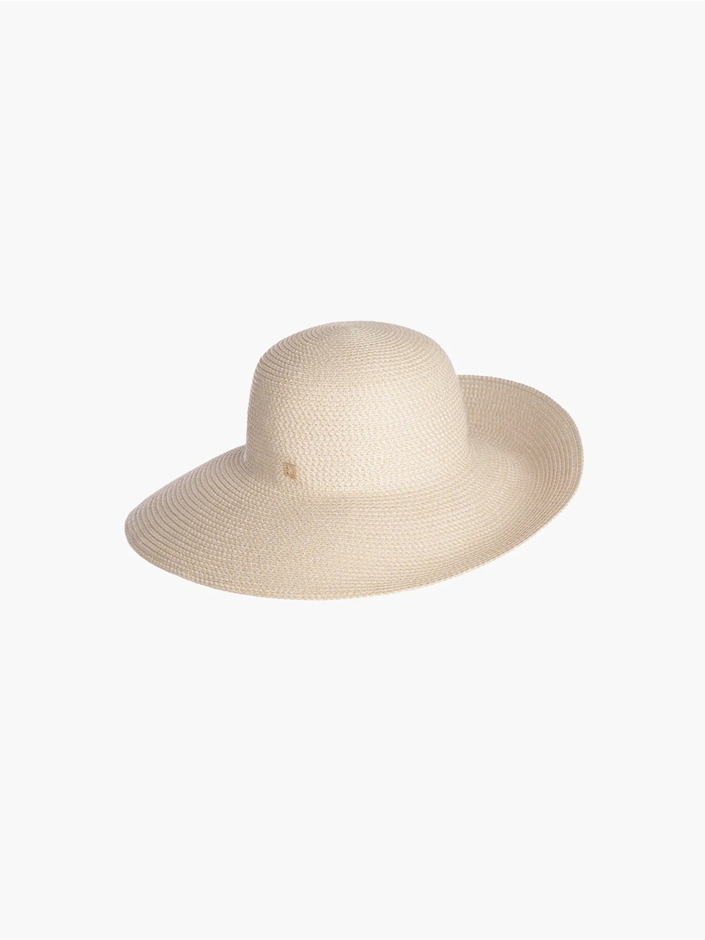 Eric Javits Hampton Straw Packable Hat in Cream